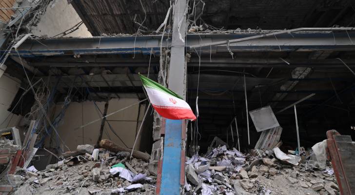 القصف على طهران