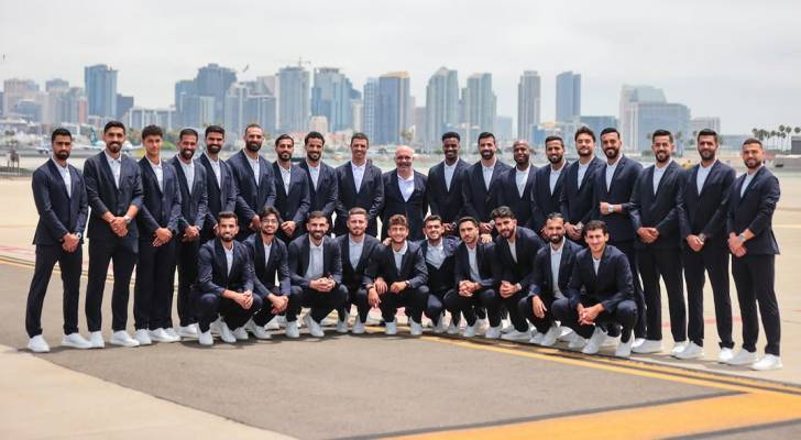 الامير علي برفقة نشامى المنتخب الأردني