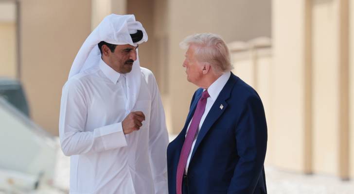 ترمب و أمير قطر