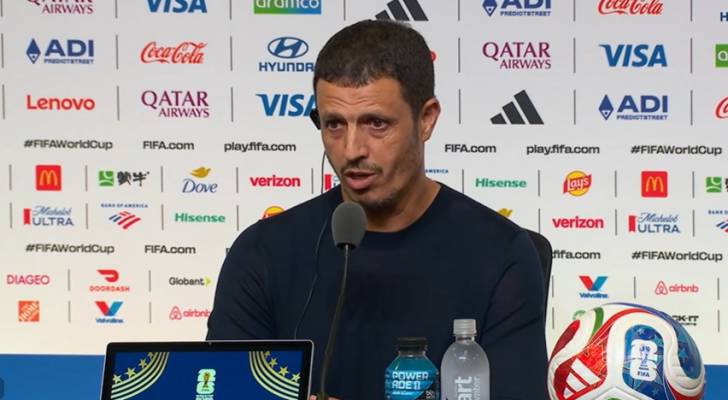 المدير الفني للمنتخب الوطني الأردني لكرة القدم، جمال السلامي
