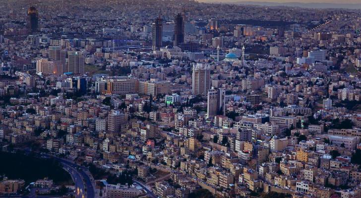 أبنية في العاصمة عمان