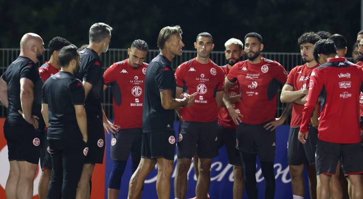 تدريبات منتخب تونس