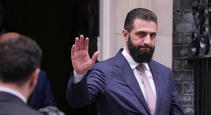 الرئيس السوري احمد الشرع