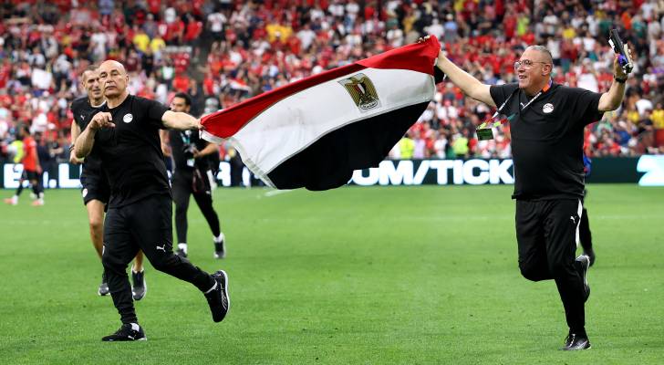 من احتفالات مصر بالتأهل