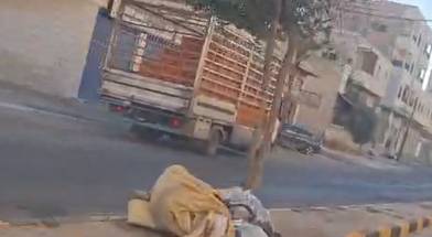 ضبط مركبة الشحن المخالفة