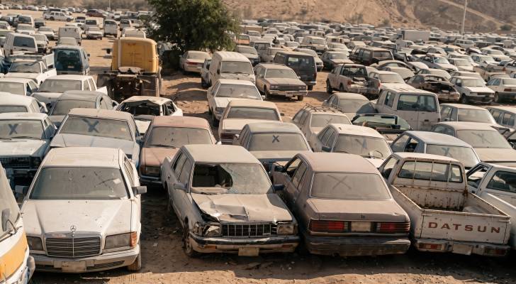 السيارات المحجوزة