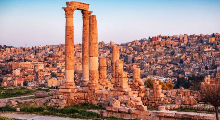 العاصمة عمان - جبل القلعة