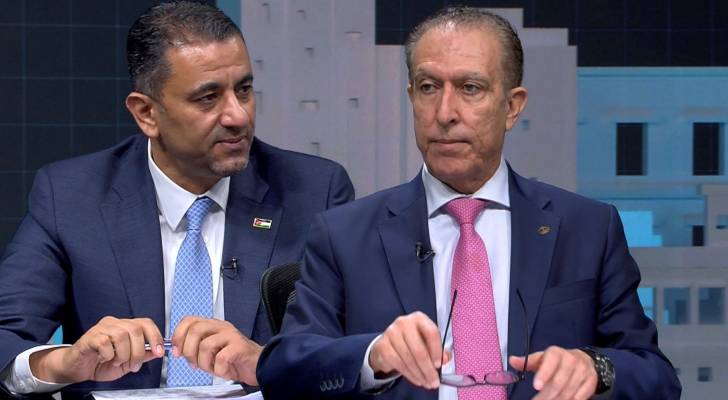 النائب إبراهيم الطراونة والنائب خالد أبو حسان