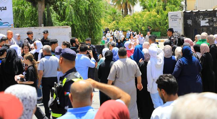 طلاب مدارس في الأردن