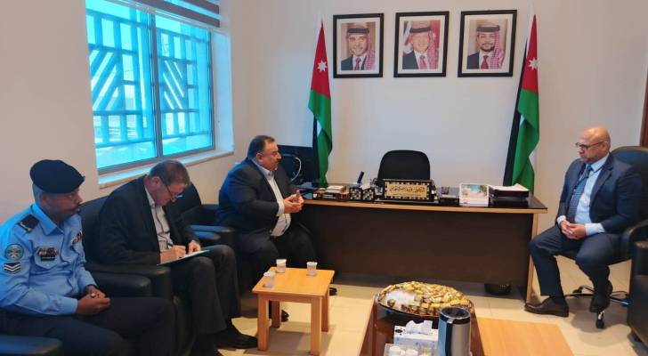 محافظ إربد يتفقد مستشفى الأميرة بسمة التعليمي الجديد