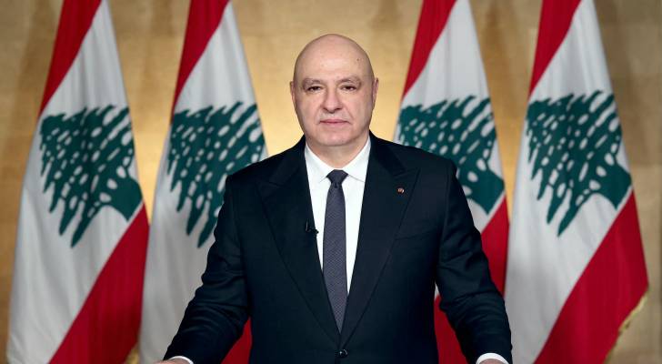 الرئيس اللبناني جوزاف عون