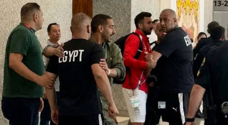 لحظة المشادة