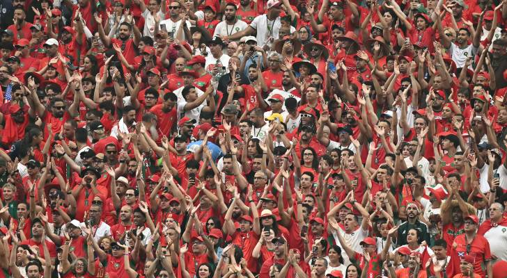 جماهير المنتخب المغربي
