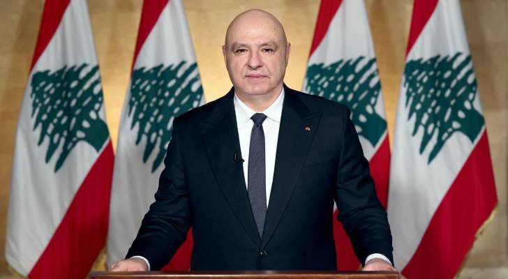 الرئيس اللبناني جوزاف عون