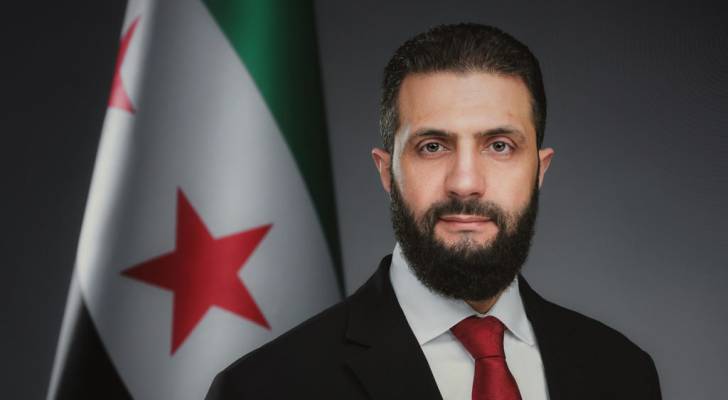الرئيس السوري أحمد الشرع