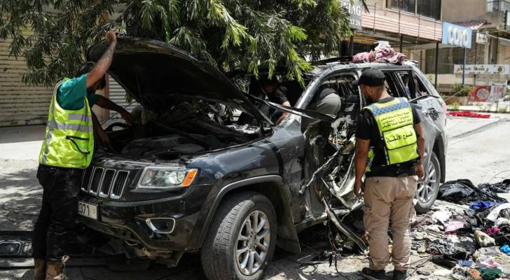 استشهاد أربعة أشخاص بغارة للاحتلال استهدفت سيارة في جنوب لبنان