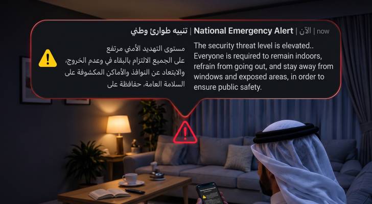 قطر ترفع مستوى التهديد الأمني إلى "مرتفع" وتدعو السكان للالتزام بالمنازل فورا