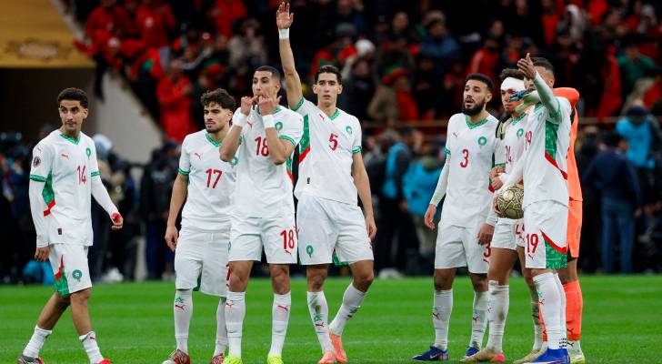 لاعبو منتخب المغرب
