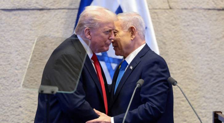الرئيس الأمريكي دونالد ترمب ورئيس وزراء الاحتلال نتنياهو