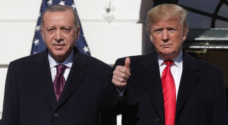 الرئيس الأمريكي دونالد ترمب والرئيس التركي رجب طيب أردوغان "أرشيفية"