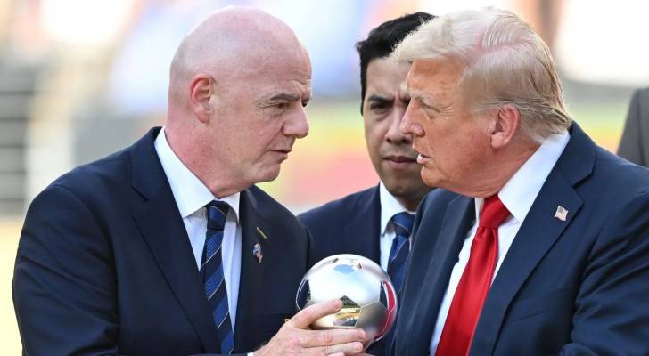 جياني إنفانتينو ودونالد ترامب