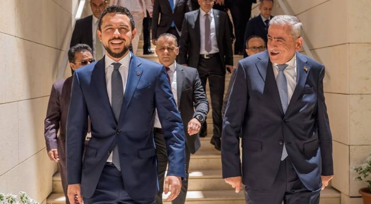 ولي العهد في رحاب الجامعة الأردنية
