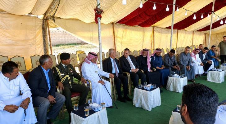 العيسوي يعزي العظامات والبدارين وحفار والحاج حسن