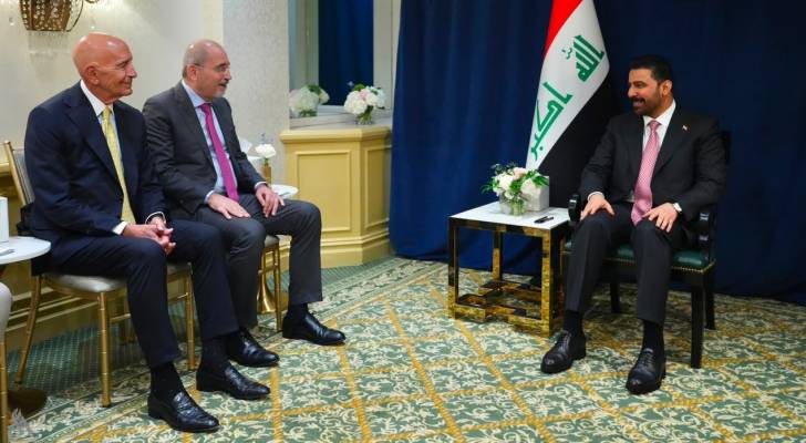 الصفدي يتبادل مع رئيس الوزراء العراقي بواشنطن خطوات تنفيذ أنبوب نفط البصرة العقبة