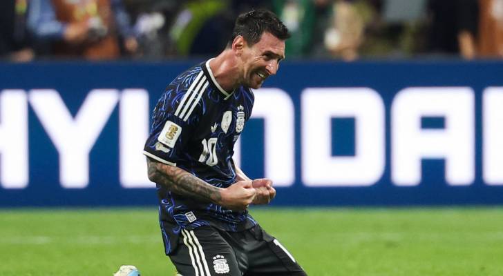 فرحة ميسي لوصوله لنهائي كأس العالم 2026