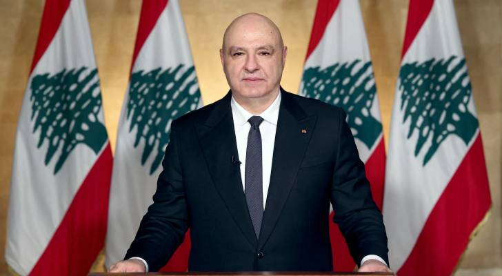 الرئيس اللبناني جوزاف عون