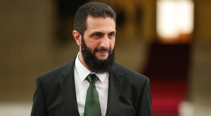 الرئيس السوري أحمد الشرع