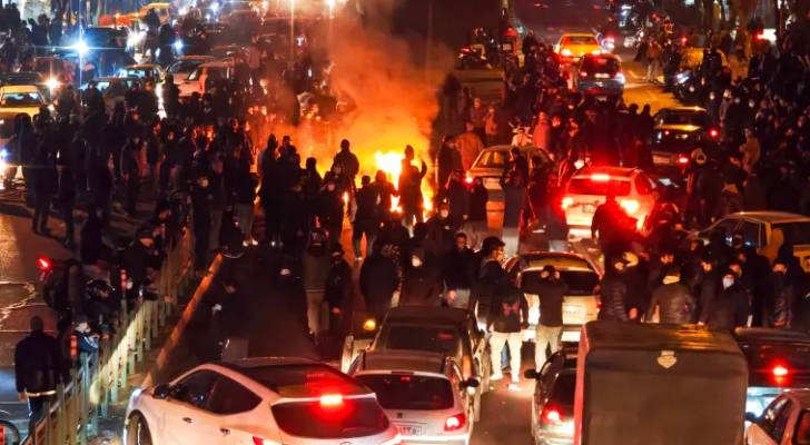 احتجاجات في ايران