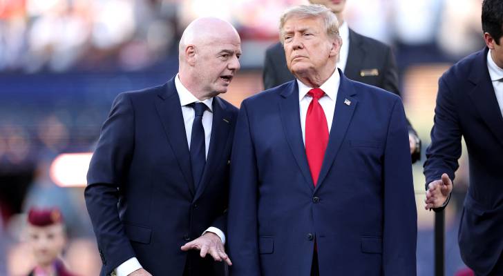 صافرات استهجان ترافق ظهور ترمب وإنفانتينو خلال مراسم تتويج بطولة كأس العالم 2026
