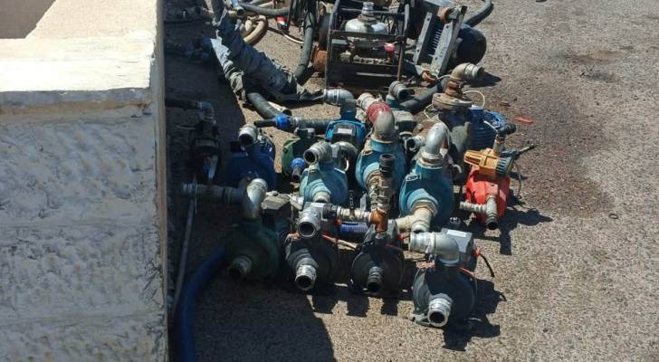وزارة المياه تطيح بأكبر اعتداء مائي في العقبة بسرقات تصل لـ 3500 متر مكعب يوميا.. فيديو