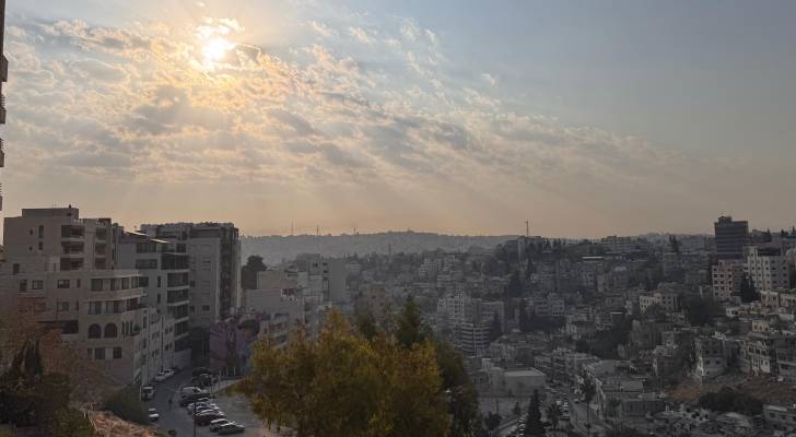 سماء العاصمة عمان