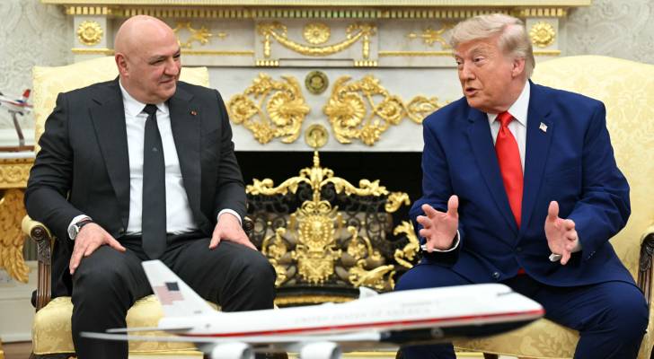 الرئيس الأمريكي دونالد ترمب والرئيس اللبناني جوزاف عون
