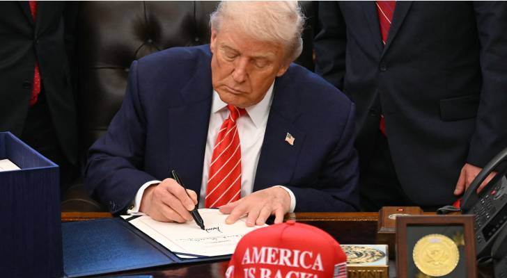 الرئيس الأمريكي دونالد ترمب