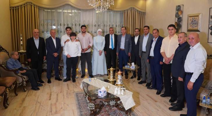 جاهة النائب أحمد الهميسات على زميلته النائب نور أبو غوش