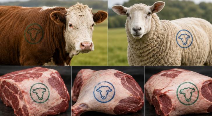 ألوان الأختام على اللحوم في الأردن.. ماذا تعني وكيف تحميك من الغش؟