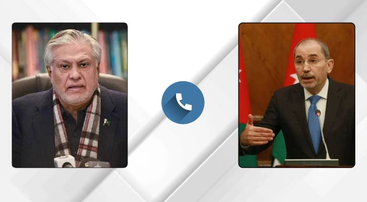 وزير الخارجية وشؤون المغتربين أيمن الصفدي ونظيره الباكستاني