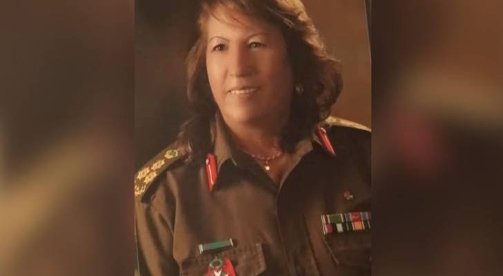 المتوفية العميد المتقاعد هدى الفرا