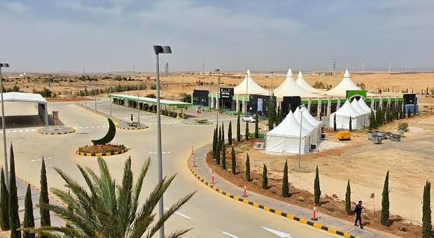 مدينة الروضة الصناعية بمعان