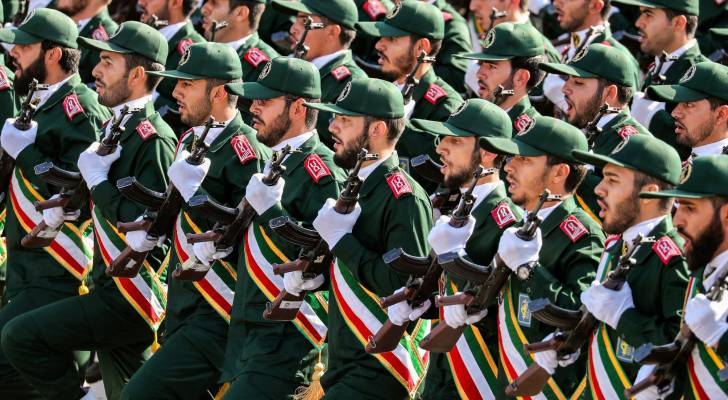 أفراد من الحرس الثوري الإيراني