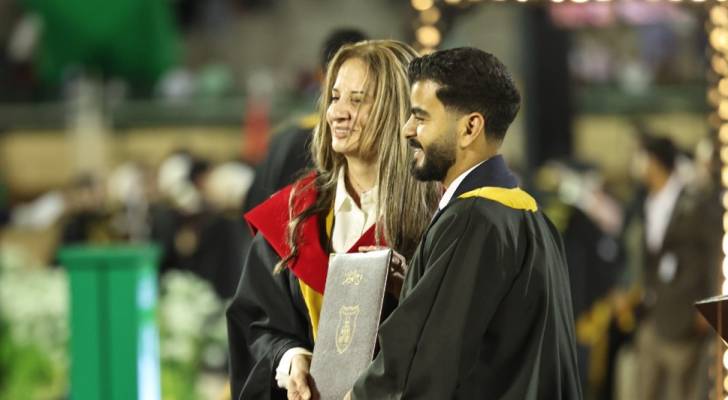 حفل تخرج في الجامعة الأردنية