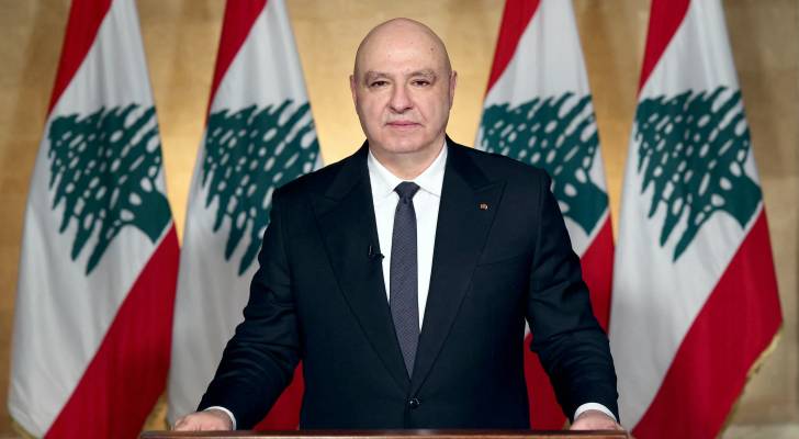 الرئيس اللبناني جوزاف عون