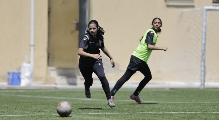 من تدريبات المنتخب الوطني