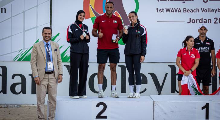 ثنائي المنتخب المكون من اللاعبتين رهف حيمور وشهد العواملة