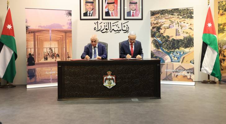 توقيع 4 اتفاقيات لتطوير الأراضي المجاورة للمغطس برعاية رئيس الوزراء - فيديو