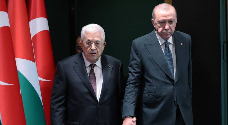 الرئيس التركي والرئيس الفلسطيني