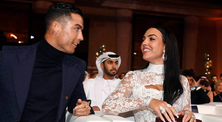كريستيانو رونالدو وعارضة الأزياء جورجينا رودريغيز